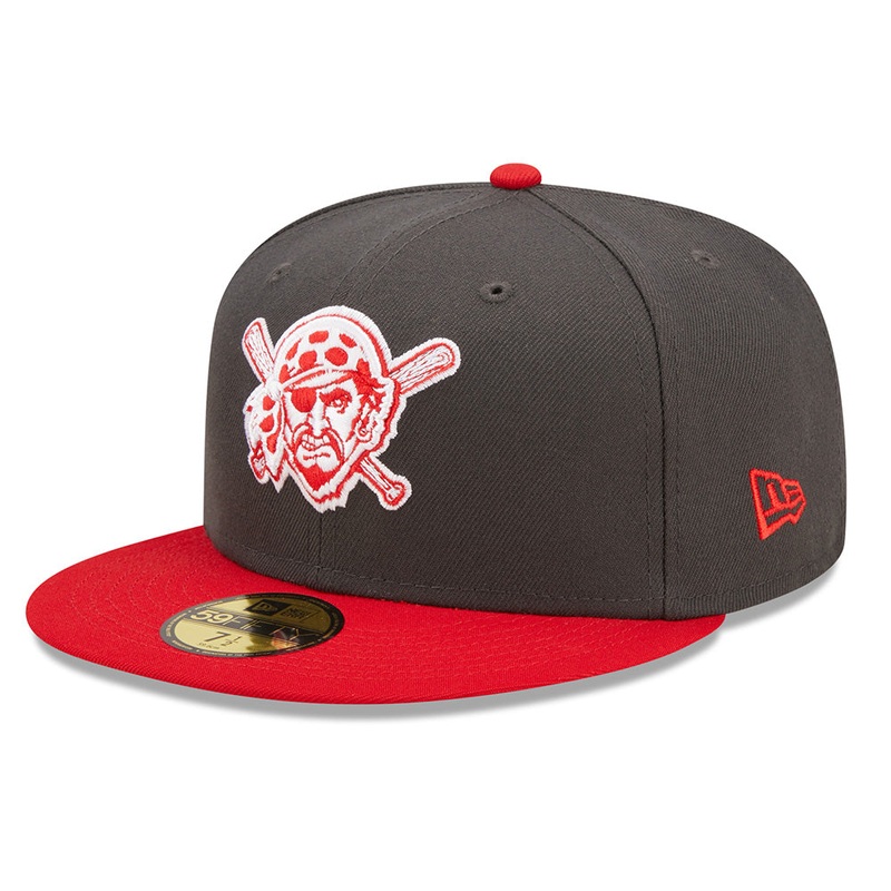 New Era Pittsburgh Pirates Two-Tone Steel 59FIFTY Fitted Hat