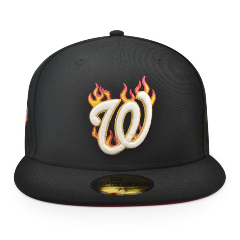 New Era Washington Nationals 2019 World Series Black Inferno 59FIFTY Fitted Hat