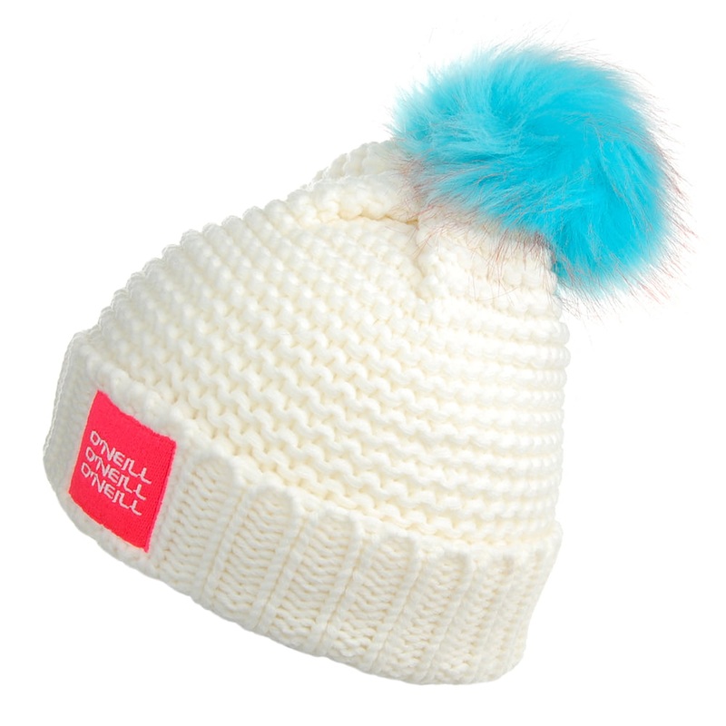 O’Neill Hats Kids Mountain View II Bobble Hat – Cream 1-Size