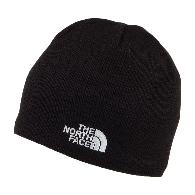 The North Face Hats Kids Bones Recycled Beanie Hat – Black Kids – 1-Size