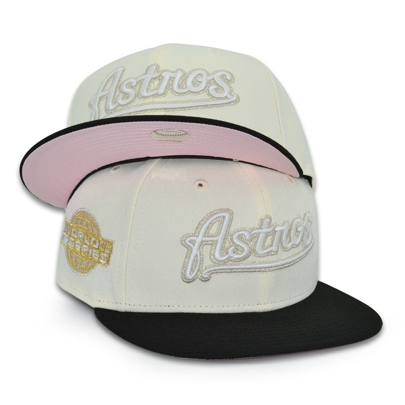 Houston Astros “JDANG 2.0” Exclusive New Era 59Fifty Fitted Hat – Chrome/Black 6 7/8