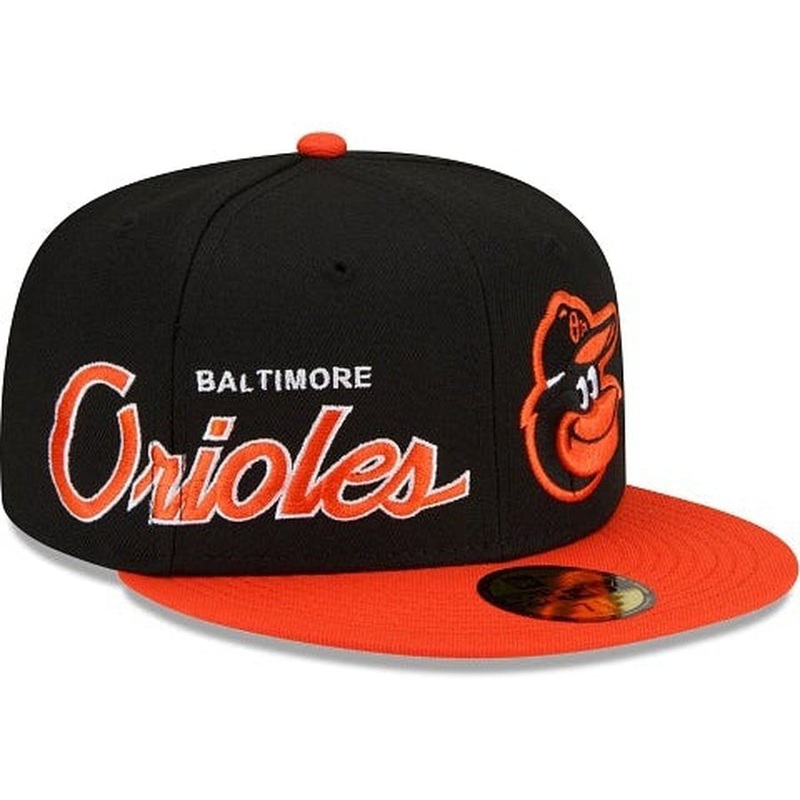 New Era Baltimore Orioles Double Logo 2022 59FIFTY Fitted Hat