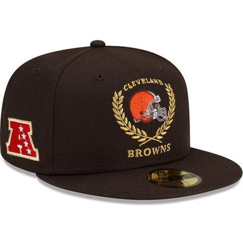 New Era Cleveland Browns Gold Classic 59fifty Fitted Hat