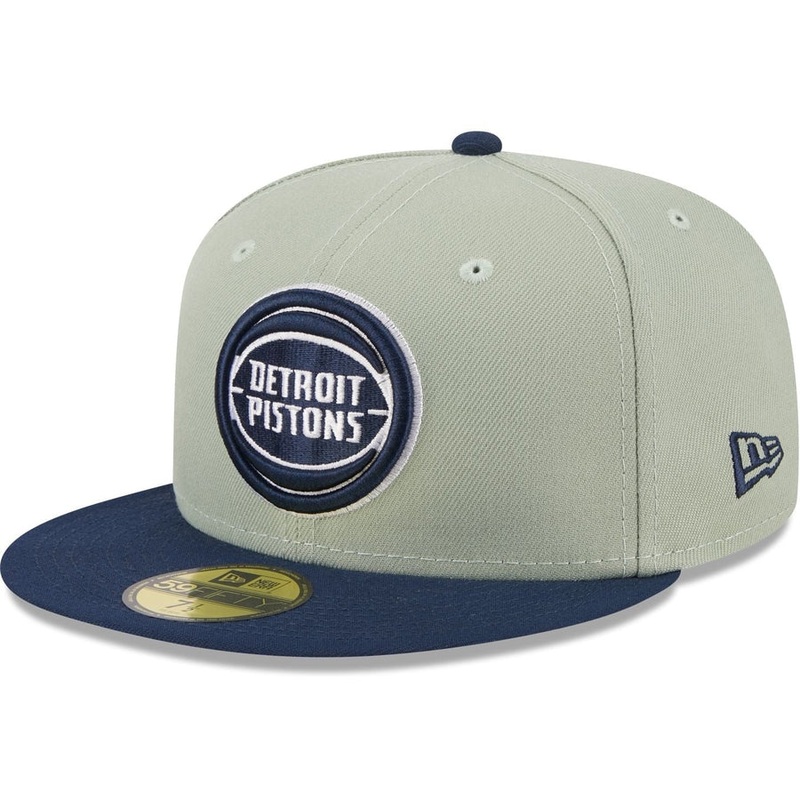 New Era Detroit Pistons Colorpack Gray/Navy 2023 59FIFTY Fitted Hat