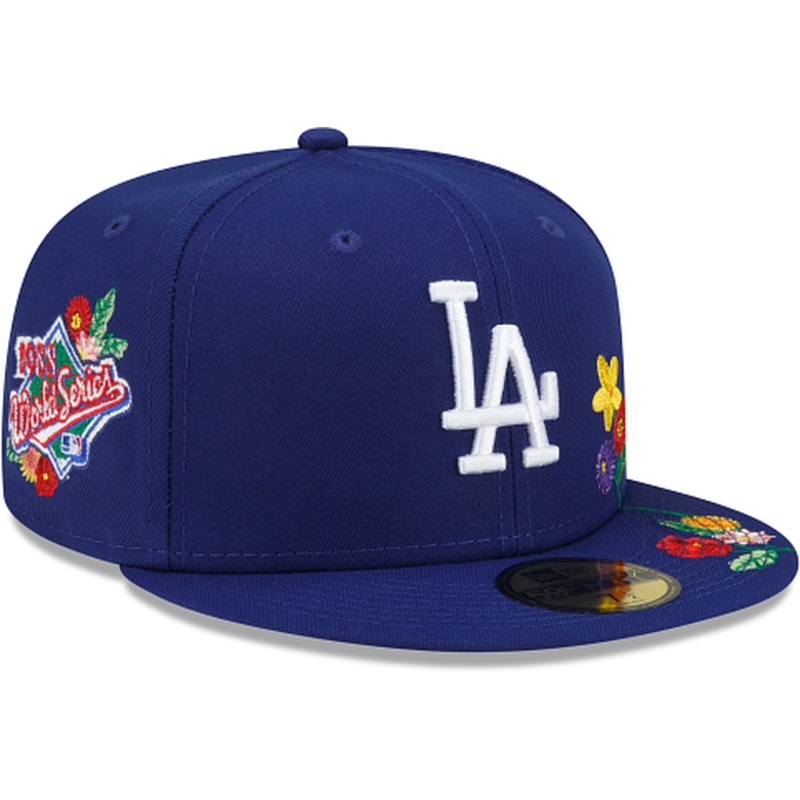 New Era  Los Angeles Dodgers Visor Bloom 2022 59FIFTY Fitted Hat