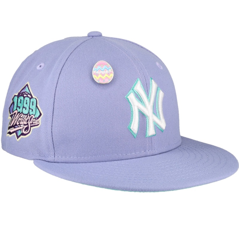 New Era New York Yankees Easter Lavender 1999 World Series 59FIFTY Fitted Hat