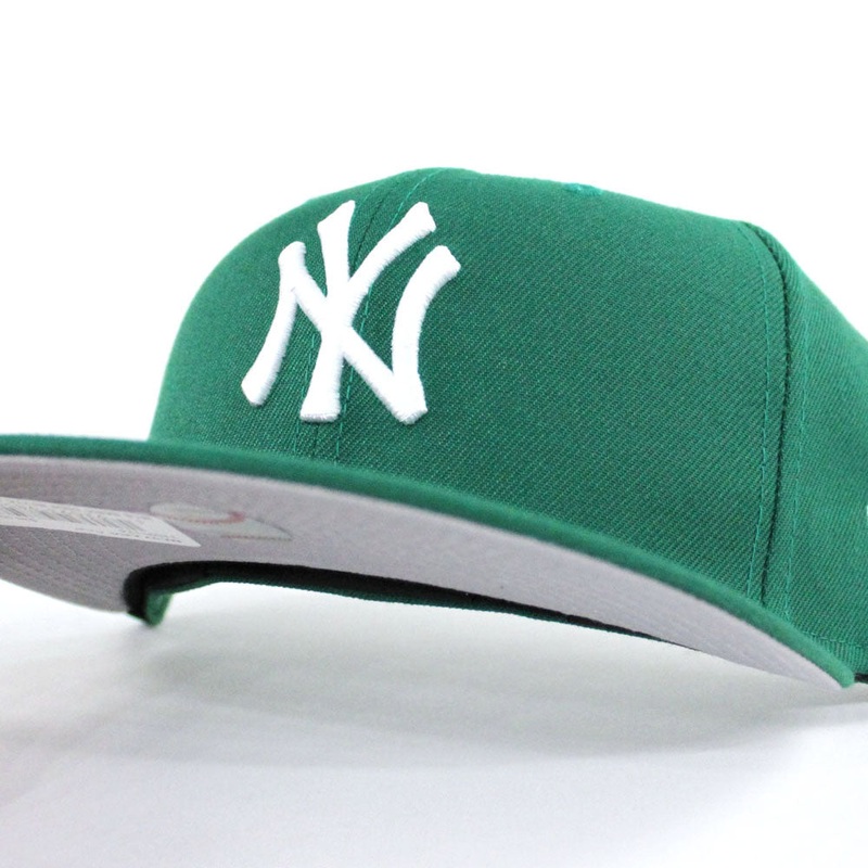 New York Yankees New Era 59Fifty Fitted Hat (Green Gray Under Brim) 6 7/8