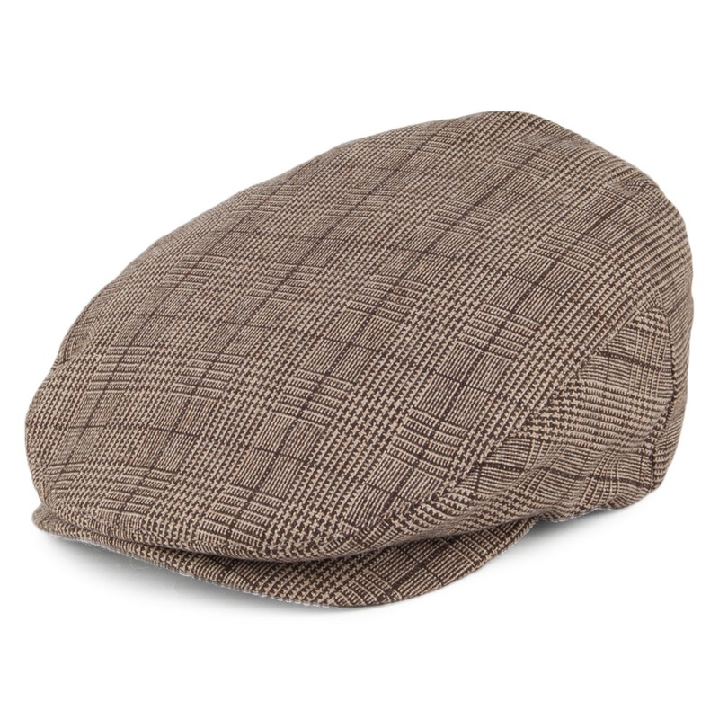 Brixton Hats Barrel Flat Cap – Tan-Brown Small-56cm