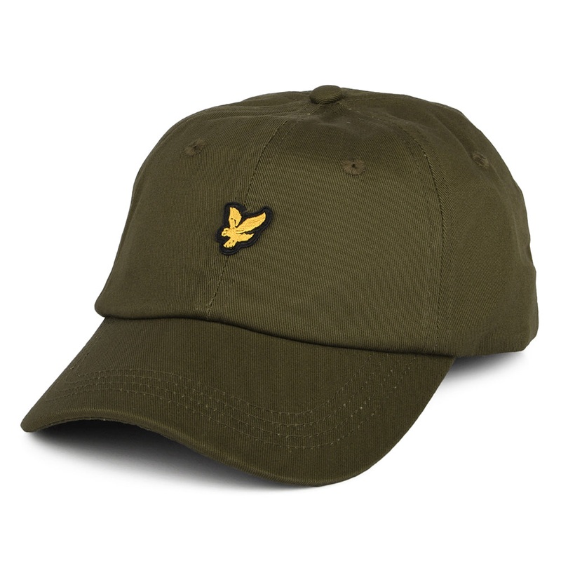 Lyle & Scott Hats Vintage Baseball Cap – Dark Olive Adjustable
