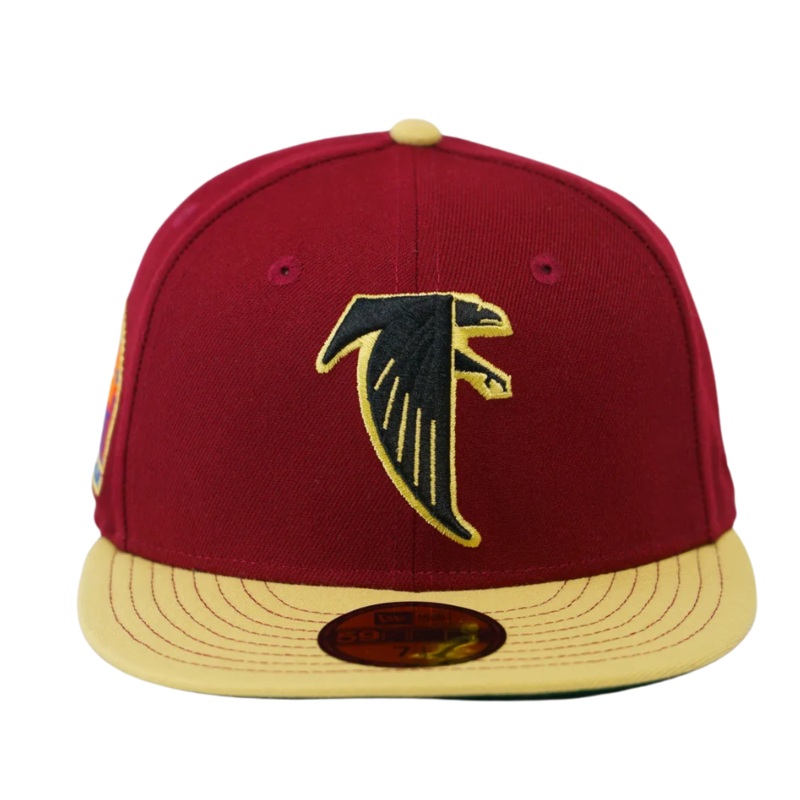 New Era Atlanta Falcons Burgundy 1993 Pro Bowl Prime Time 59FIFTY Fitted Hat