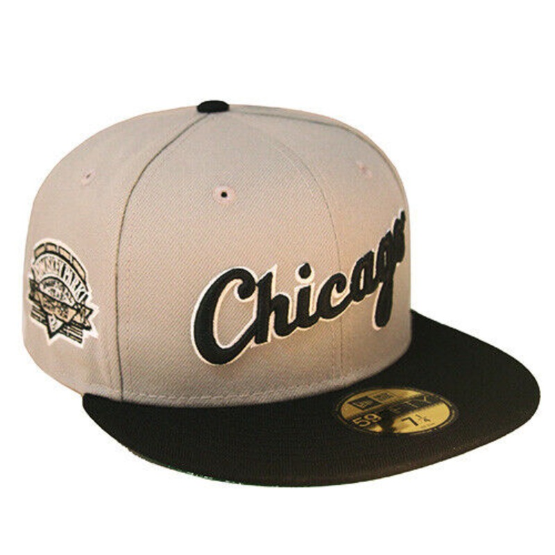 New Era Chicago White Sox 1991 Comiskey Park Inaugural Grey 59FIFTY Fitted Hat