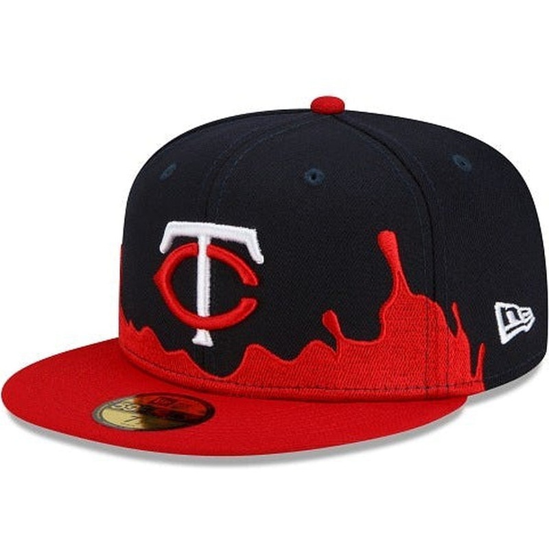 New Era Minnesota Twins Drip Front 59fifty Fitted Hat