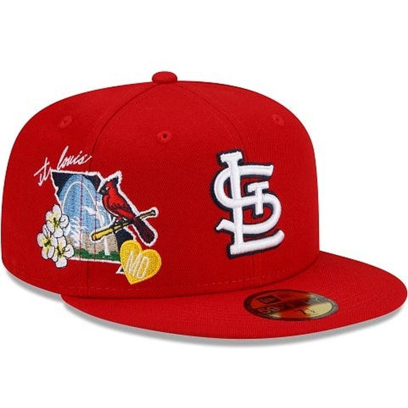 New Era St. Louis Cardinals City Cluster 2022 59FIFTY Fitted Hat