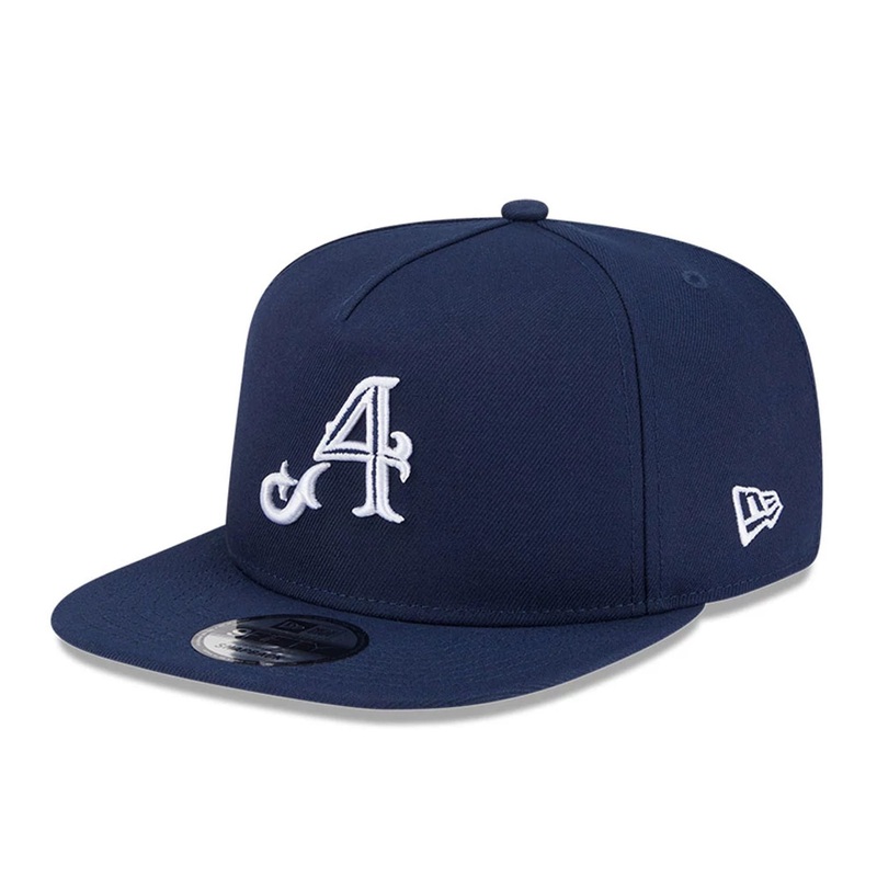 4Aces LIV Golf 2025 Navy 9FIFTY A-Frame Snapback Adjustable Cap OSFM