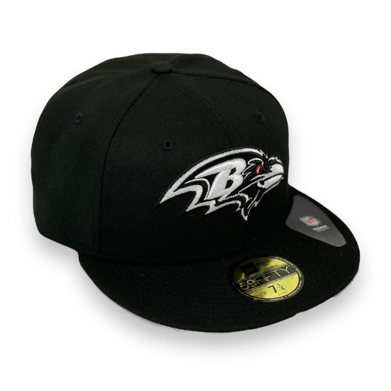 BALTIMORE RAVENS NEW ERA 59FIFTY FITTED 67/8