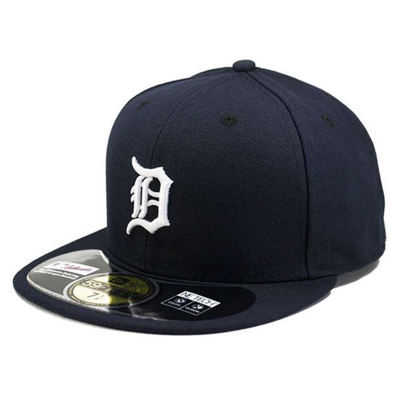 Detroit Tigers On-Field Authentic HOME Fitted 59Fifty New Era MLB Hat 7 3/4