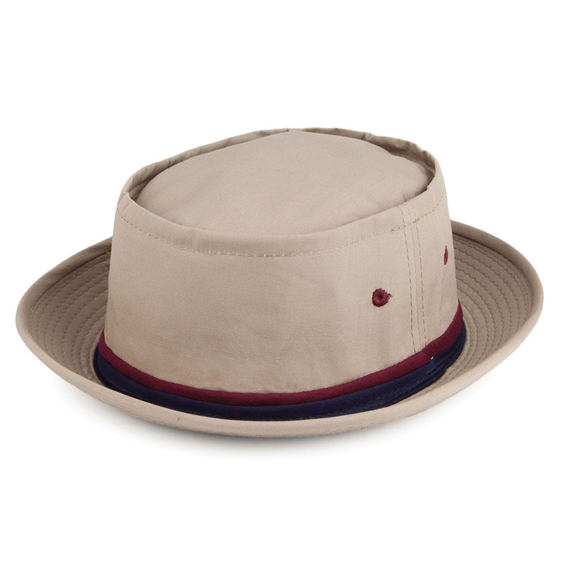 Dorfman Pacific Hats Packable Bucket Hat – Tan S
