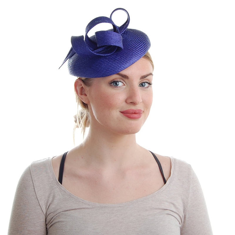 Failsworth Hats Genevieve Pillbox Hat – Cobalt 1-Size