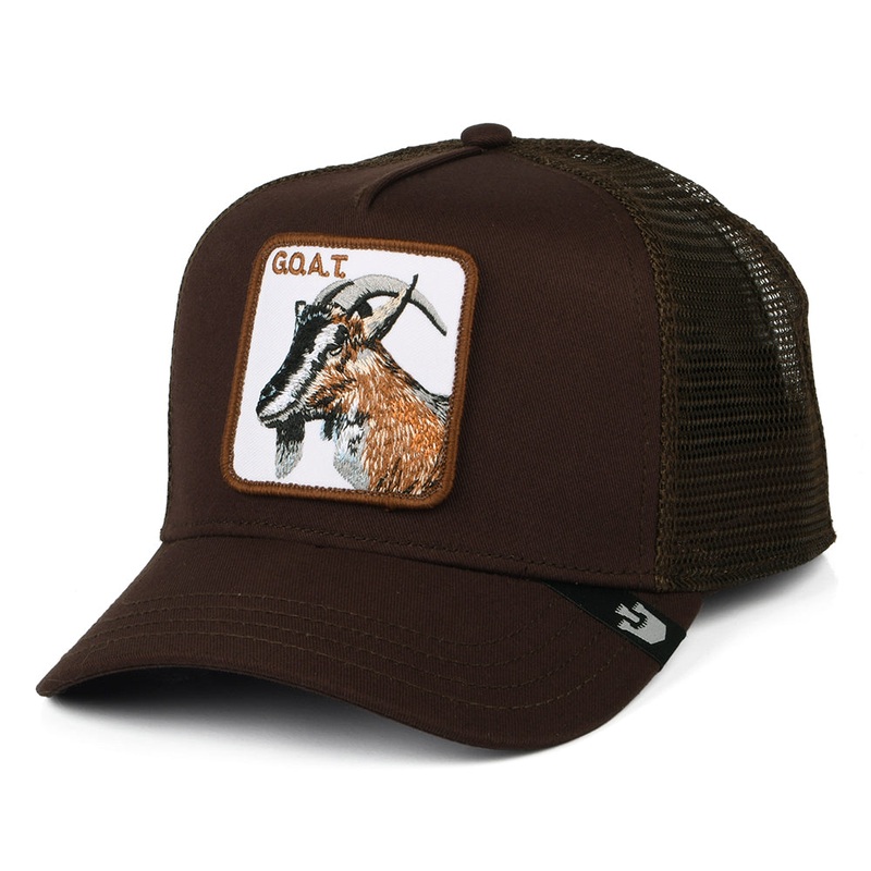 Goorin Bros. Goat Trucker Cap – Brown Adjustable
