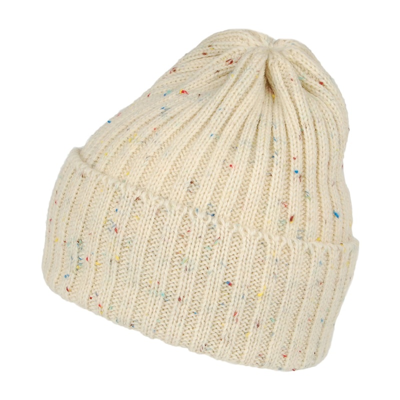 Highland 2000 Flecked Beanie Hat – Winter White 1-Size