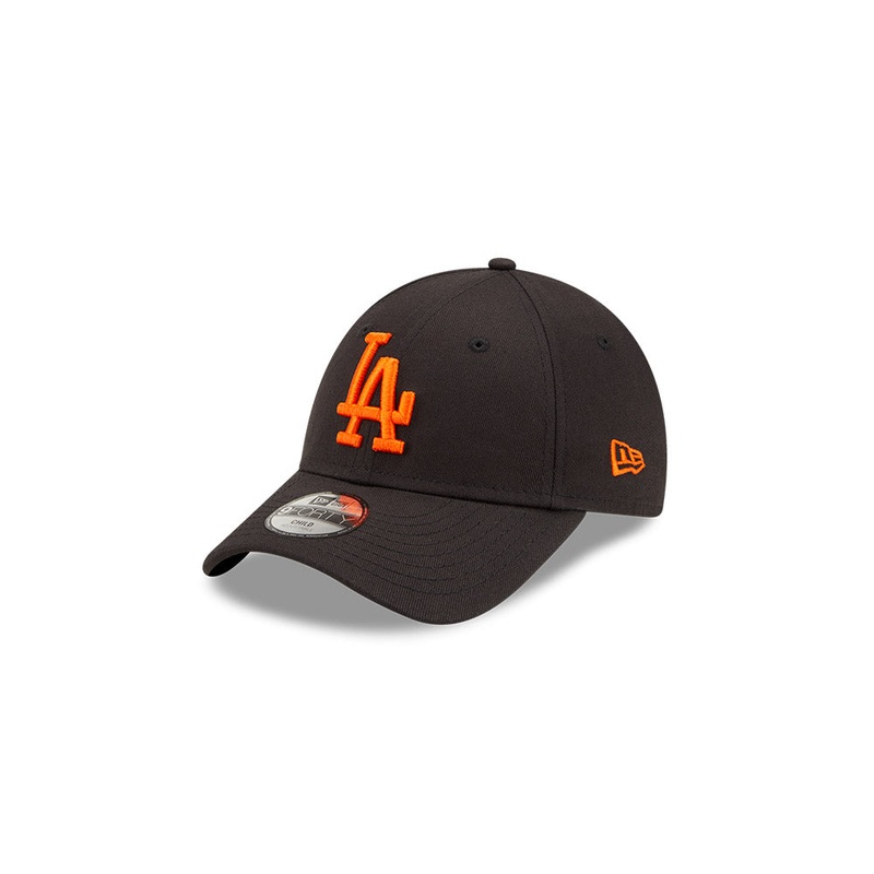 Los Angeles Dodgers 9FORTY Kids League Essential Black Cap NE-CHILD
