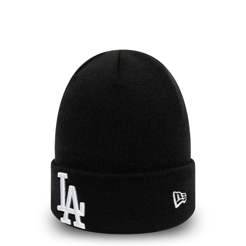 Los Angeles Dodgers MLB Essential Cuff Black Knit One Size