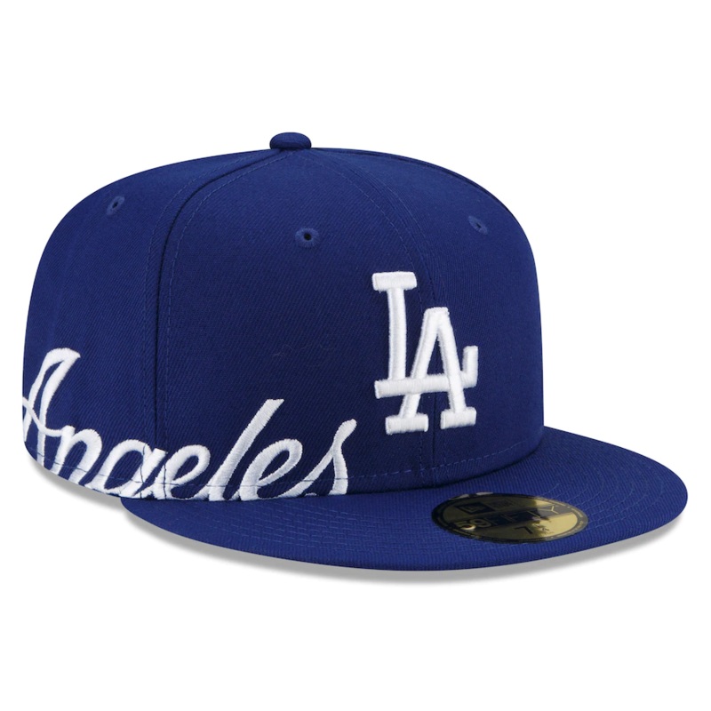 New Era Los Angeles Dodgers Royal Sidesplit 59FIFTY Fitted Hat