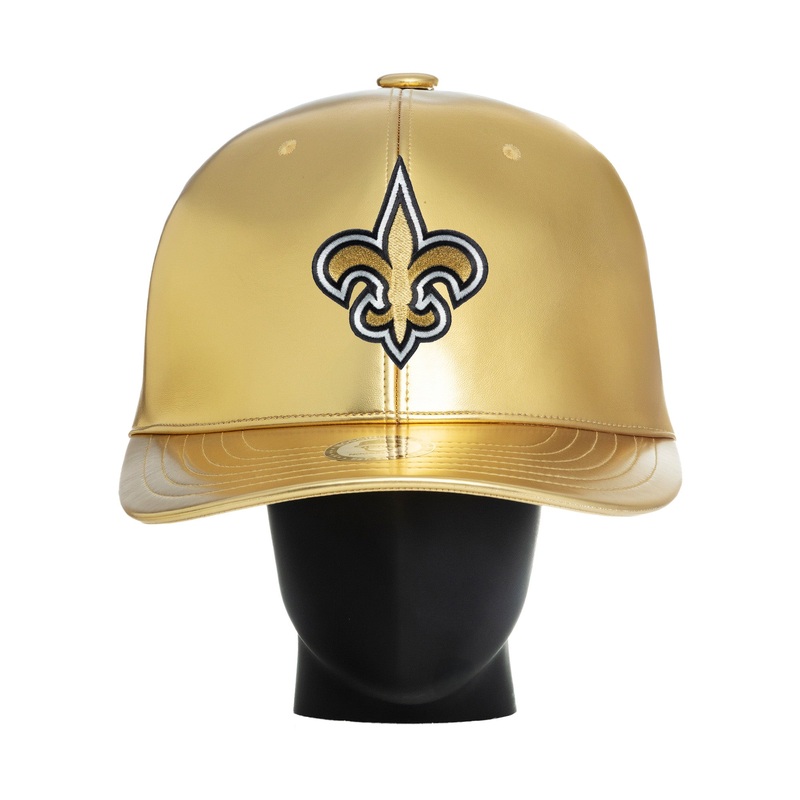 New Orleans Saints “Chrome Dome” Noggins Black “Chrome Dome” (S/M)