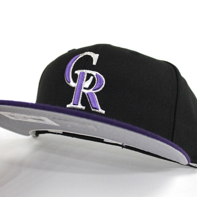 Colorado Rockies 2000-2003 Alt New Era 59Fifty Fitted Hat (Gray Under Brim) 7