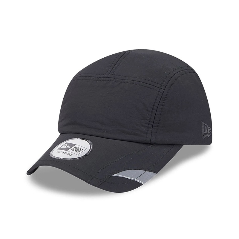 New Era Black Adventure Runner Adjustable Cap OSFM