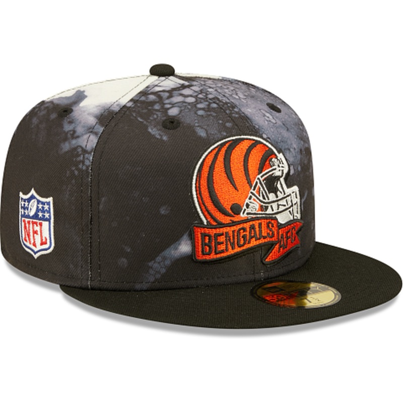 New Era Cincinnati Bengals 2022 Sideline Ink Dye 59FIFTY Fitted Hat