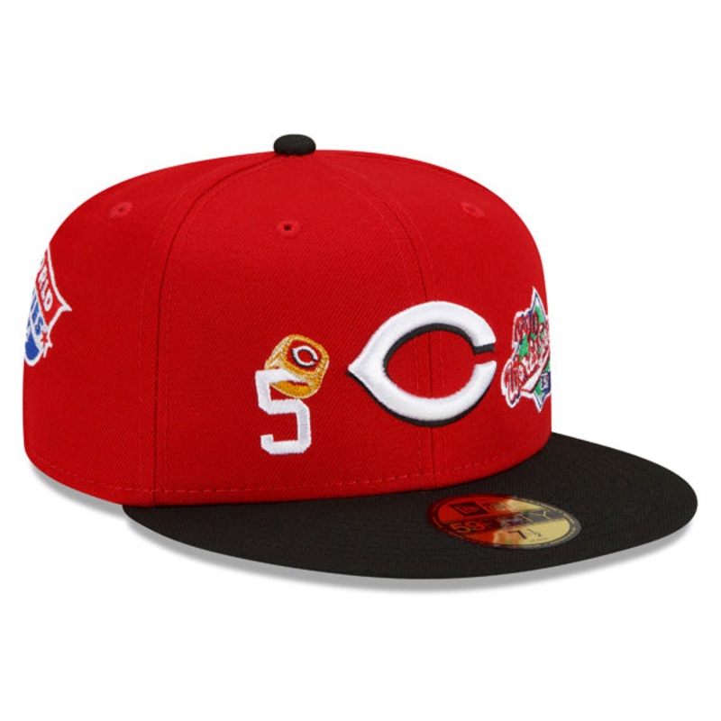 New Era Cincinnati Reds New Era MLB Count The Rings 59FIFTY Fitted Hat