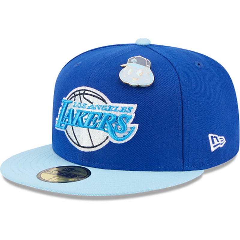New Era Los Angeles Lakers Water Element 2023 59FIFTY Fitted Hat