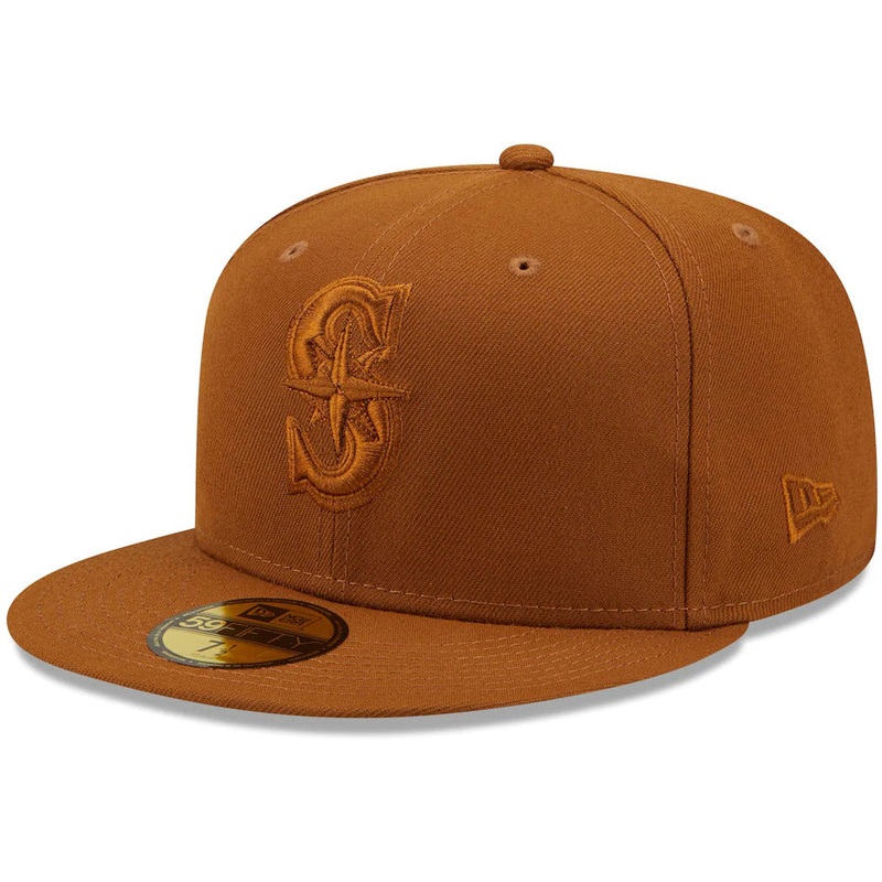 New Era Seattle Mariners Brown Color Pack 59FIFTY Fitted Hat