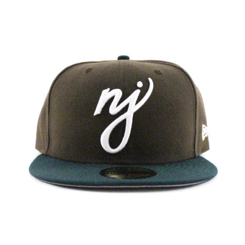 NJ Script New Era 59Fifty Fitted Hats (BEEF AND BROCCOLI GRAY UNDER BRIM) 7