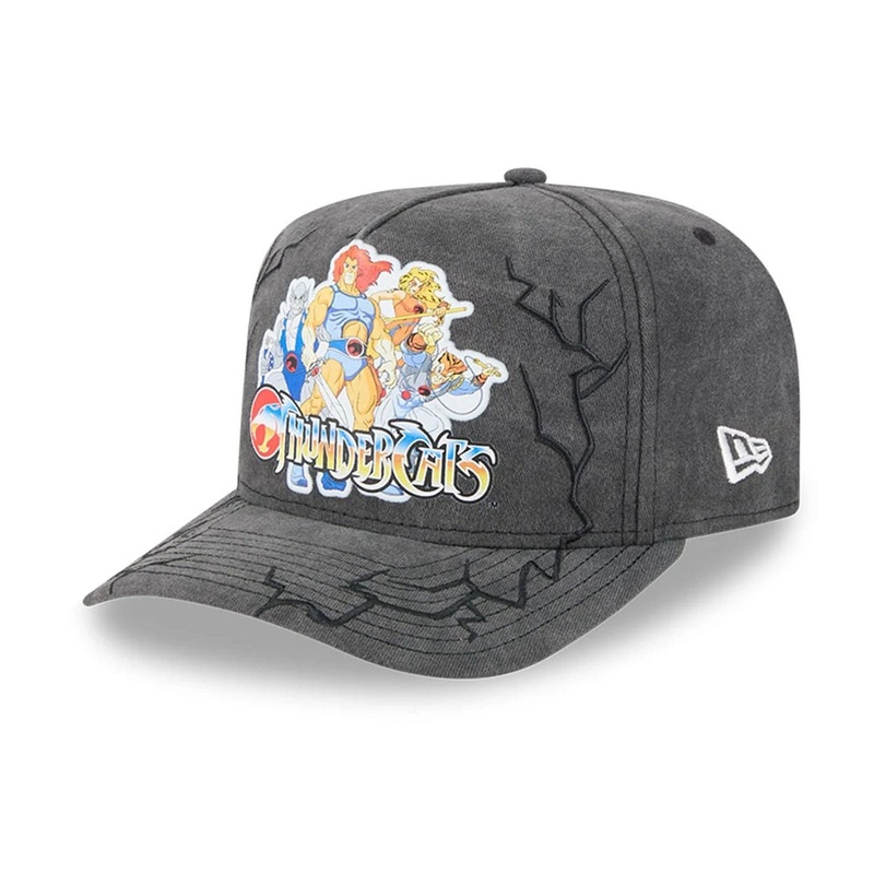 Thundercats Dark Grey 9FIFTY A-Frame Snapback Adjustable Cap OSFM