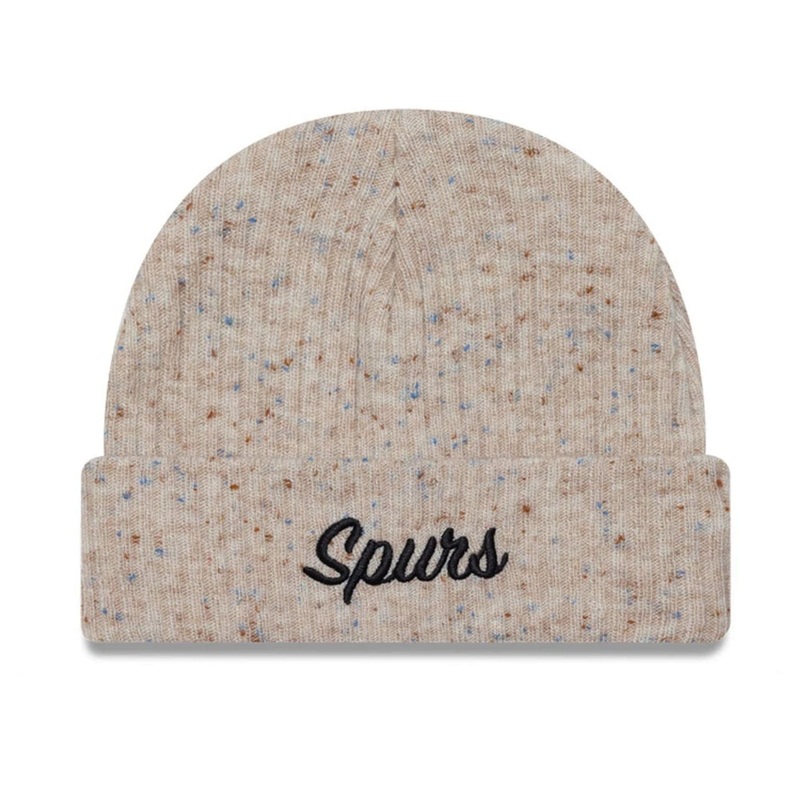 Tottenham Hotspur FC Fleck Cream Cuff Knit Beanie Hat OSFM
