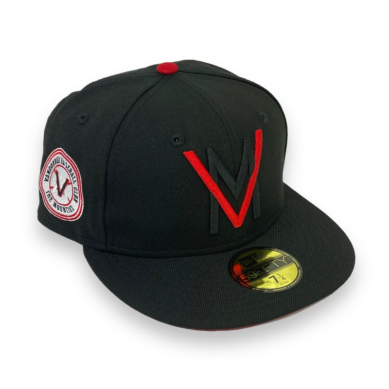VANCOUVER MOUNTIES (VERIZON) NEW ERA 59FIFTY FITTED (RED UNDER VISOR) 67/8