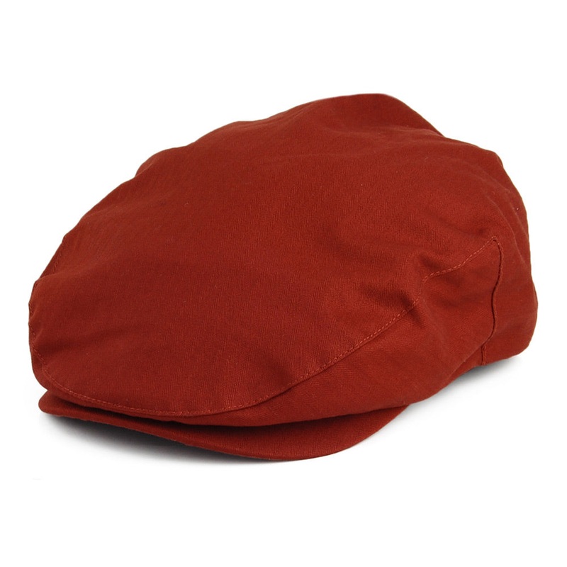 Brixton Hats Hooligan Flat Cap – Burnt Henna Small-56cm