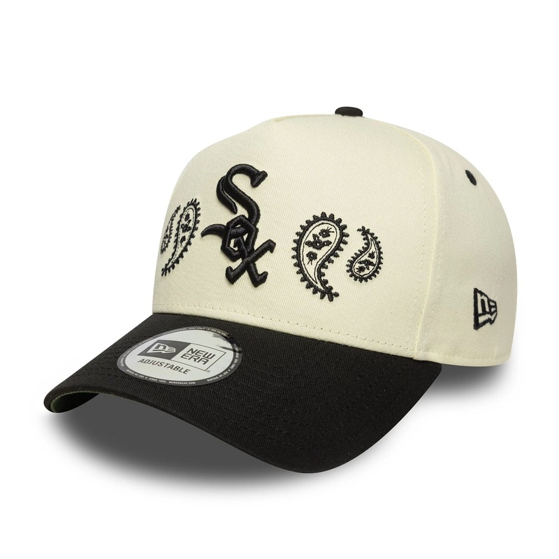 Chicago White Sox MLB Paisley White 9FORTY E-Frame Adjustable Cap OSFM