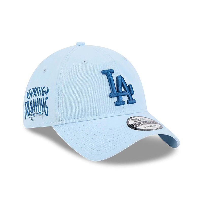 LA Dodgers Spring Training Fan Pack 2025 Pastel Blue 9TWENTY Adjustable Cap OSFM