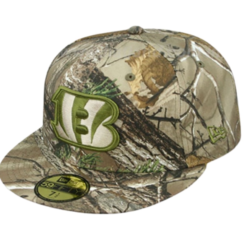 New Era Cincinnati Bengals Realtree Camo 59FIFTY Fitted Hat