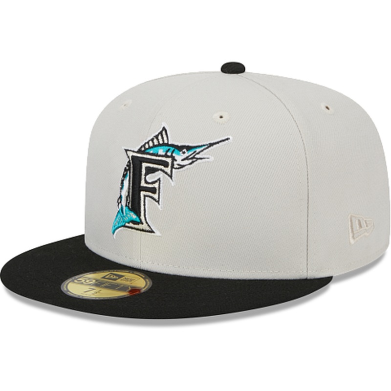 New Era Florida Marlins Varsity Letter 59FIFTY Fitted Hat