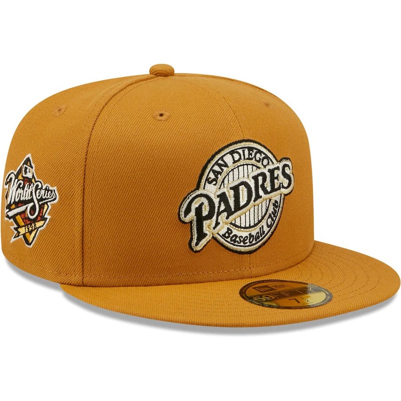 New Era San Diego Padres 1998 World Series Timbs 59FIFTY Fitted Hat