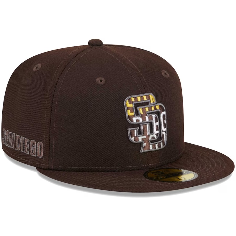 New Era San Diego Padres Script Fill 2023 59FIFTY Fitted Hat