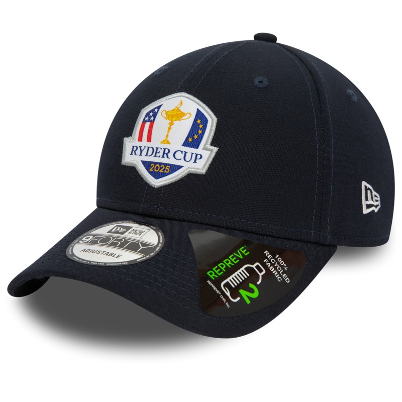 Ryder Cup 9FORTY Europe 2025 Repreve Navy Cap One Size