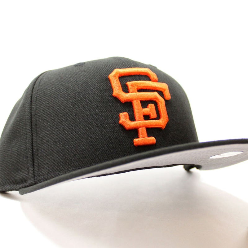 San Francisco Giants 1958 New Era 59Fifty Fitted Hat (Black Gray Under Brim) 6 7/8