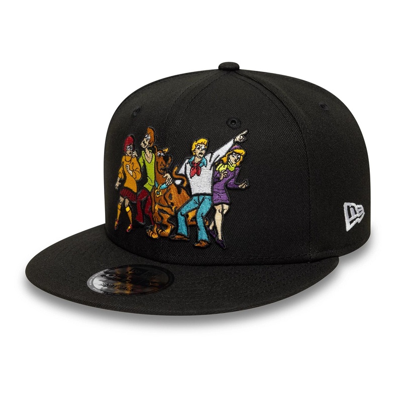 Scooby Doo Gang Warner Brothers Black 9FIFTY Snapback Adjustable Cap OSFA