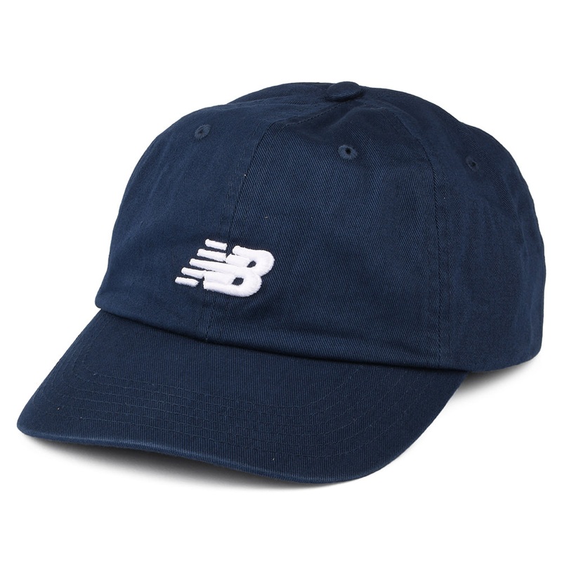 New Balance Hats Classic NB Curved Brim Baseball Cap – Navy Blue Adjustable