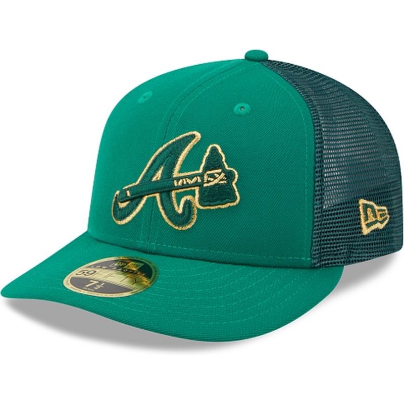 New Era Atlanta Braves St. Patrick’s Day 2023 Low Profile 59FIFTY Fitted Hat